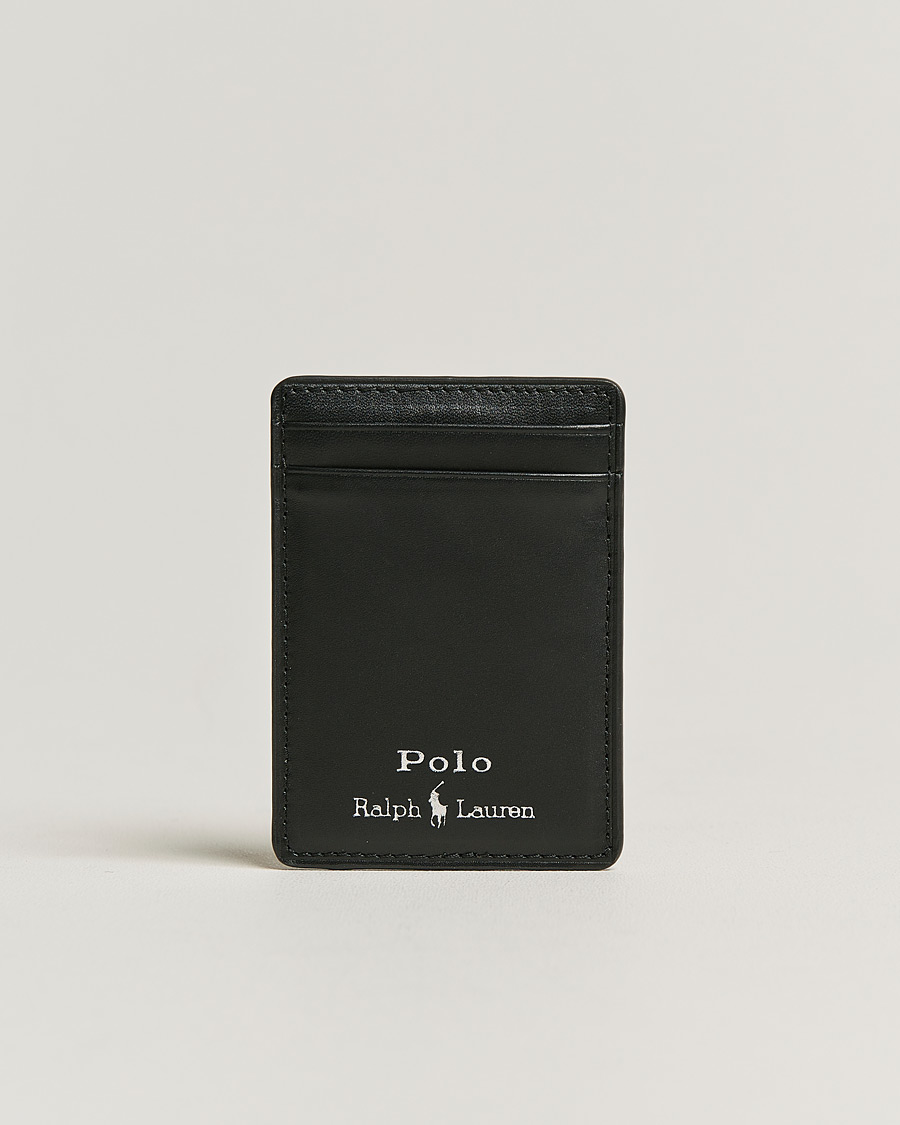 Heren | Polo Ralph Lauren Smooth Leather Phone Case Black | Polo Ralph Lauren | Smooth Leather Phone Case Black