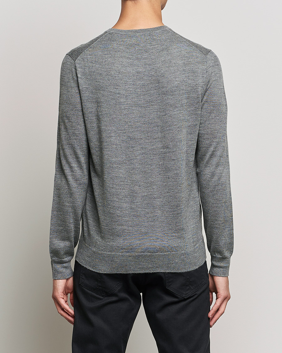Heren | Truien | Polo Ralph Lauren | Merino Crew Neck Pullover Fawn Grey Heather