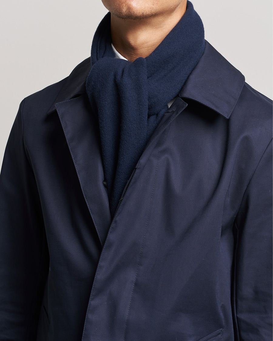 Heren | Polo Ralph Lauren Signature Wool Scarf Hunter Navy | Polo Ralph Lauren | Signature Wool Scarf Hunter Navy