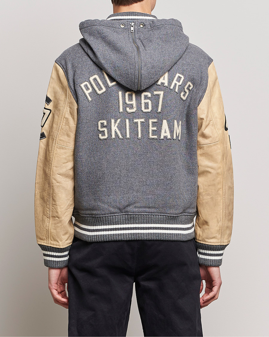 Heren | Jassen | Polo Ralph Lauren | Ski Varsity Lined Bomber Jacket Grey Heather