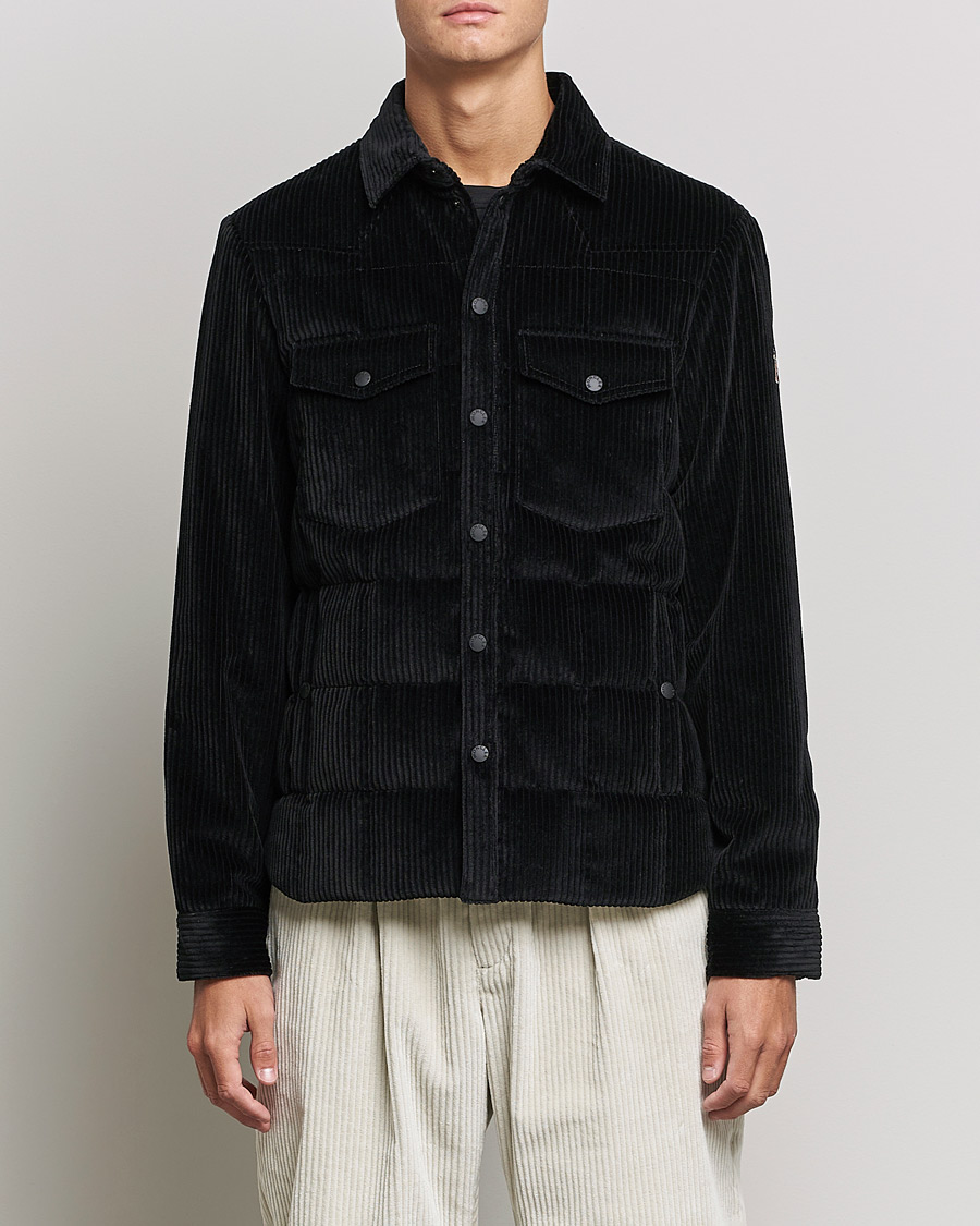 Heren | Jassen | Moncler Grenoble | Gelt Corduroy Shirt Jacket Black