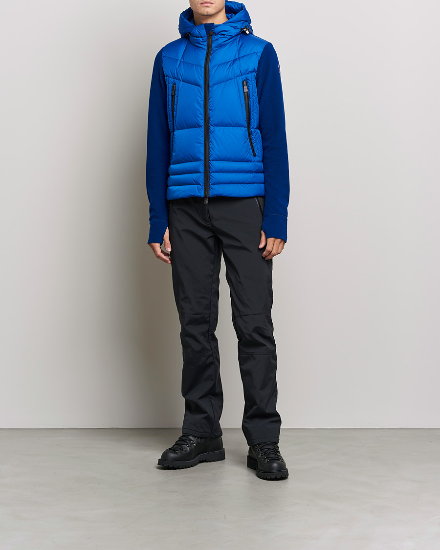 Heren | Jassen | Moncler Grenoble | Padded Full Zip Sweater Dark Blue