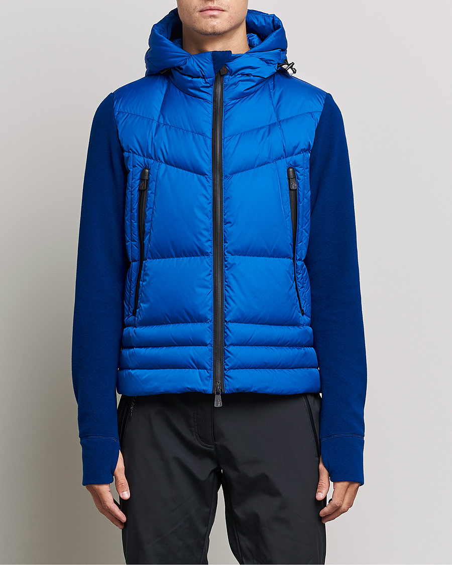 Heren | Jassen | Moncler Grenoble | Padded Full Zip Sweater Dark Blue