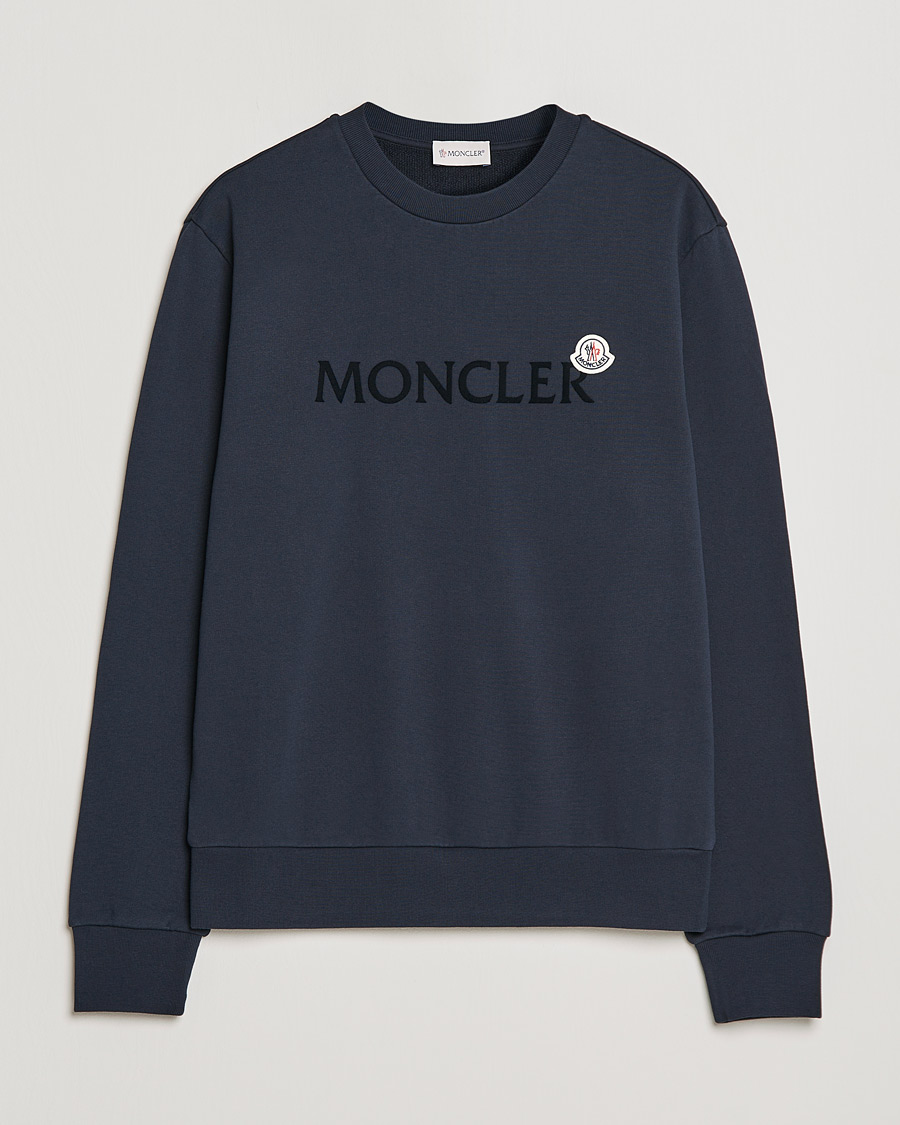 Heren | Truien | Moncler | Logo Patch Sweatshirt Navy