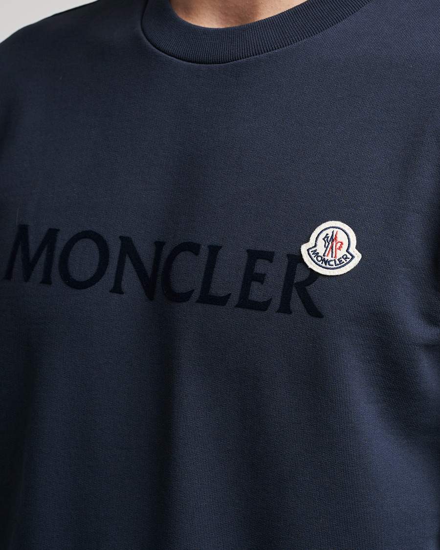 Heren | Truien | Moncler | Logo Patch Sweatshirt Navy
