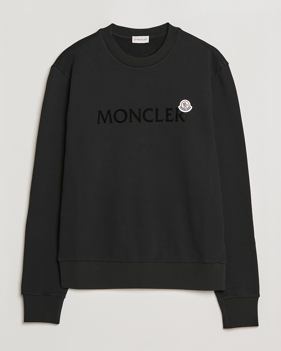 Heren | Truien | Moncler | Logo Patch Sweatshirt Black