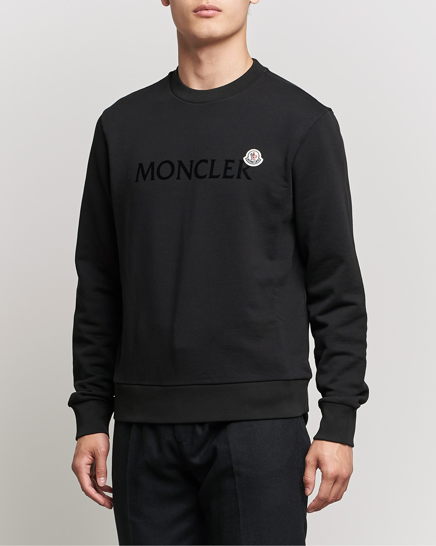 Heren | Truien | Moncler | Logo Patch Sweatshirt Black