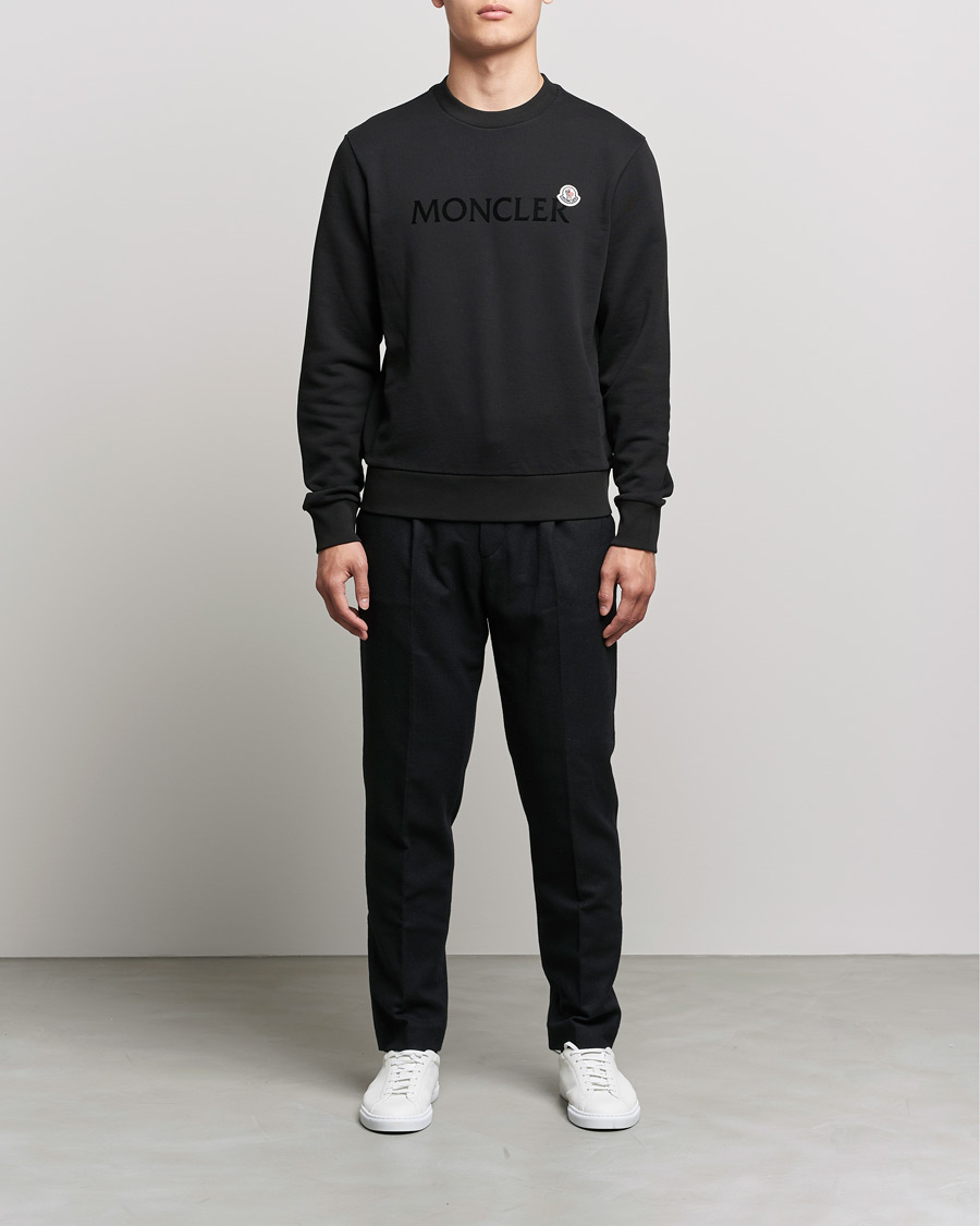 Heren | Truien | Moncler | Logo Patch Sweatshirt Black
