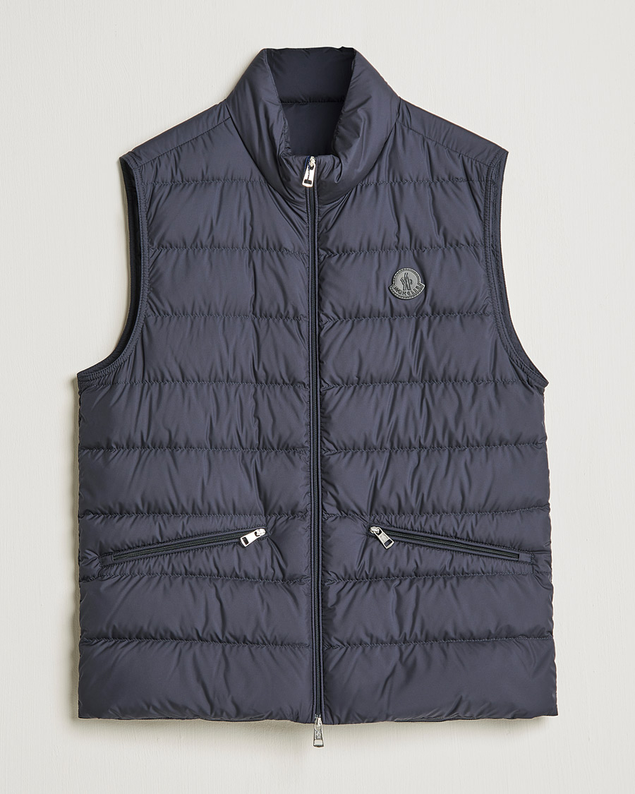Heren | Jassen | Moncler | Treompan Down Gilet Navy