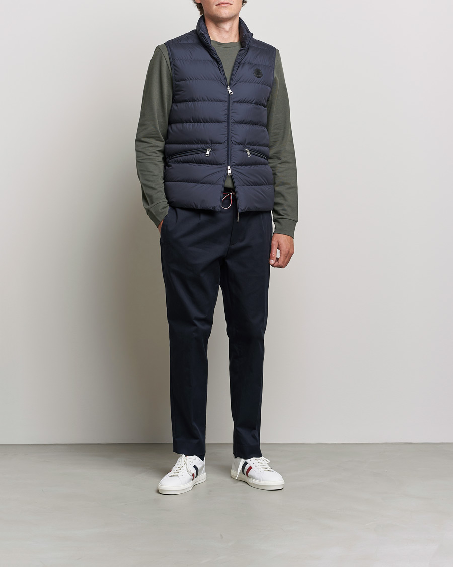 Heren | Jassen | Moncler | Treompan Down Gilet Navy