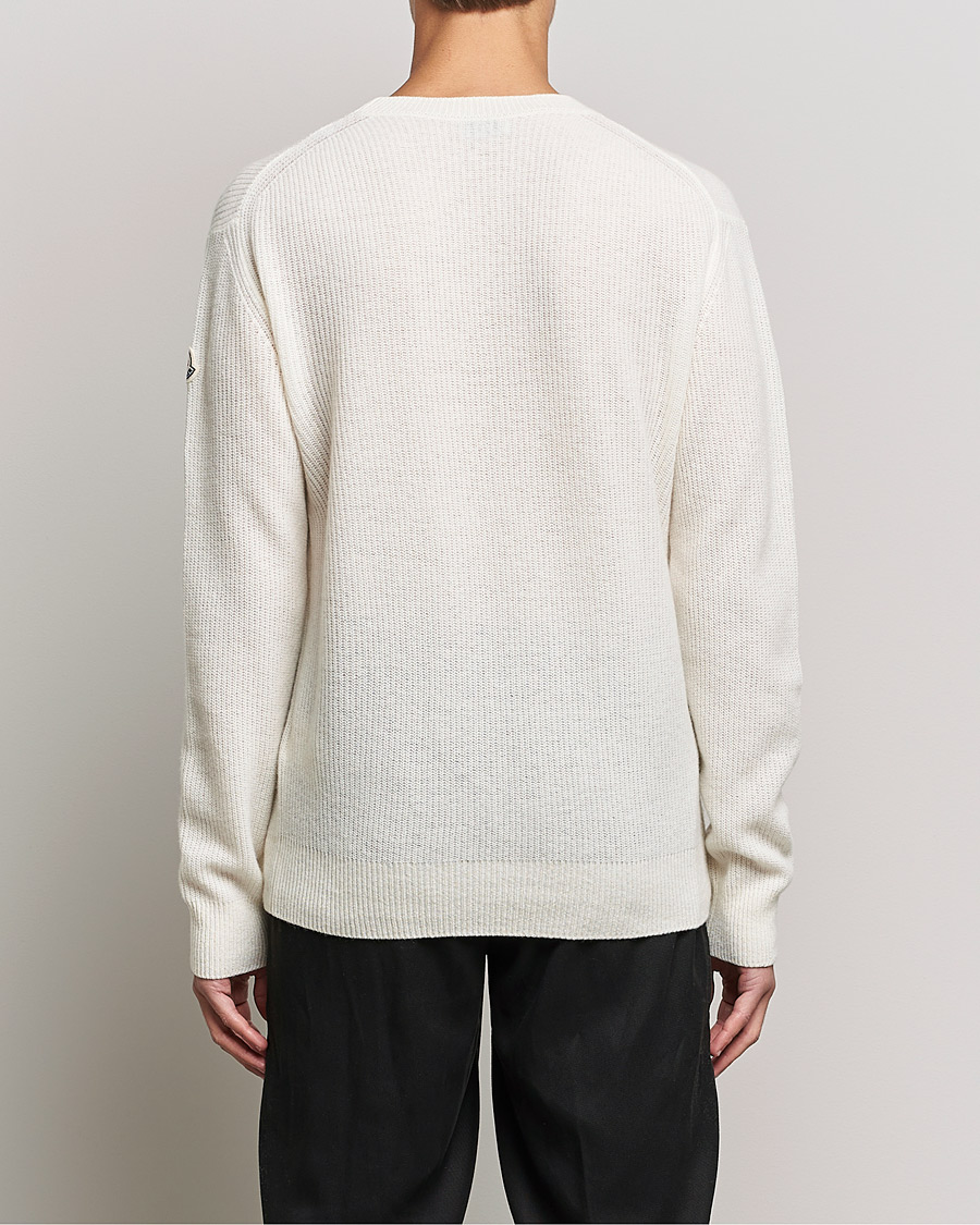 Heren | Truien | Moncler | Cashmere Crew Neck Sweater White