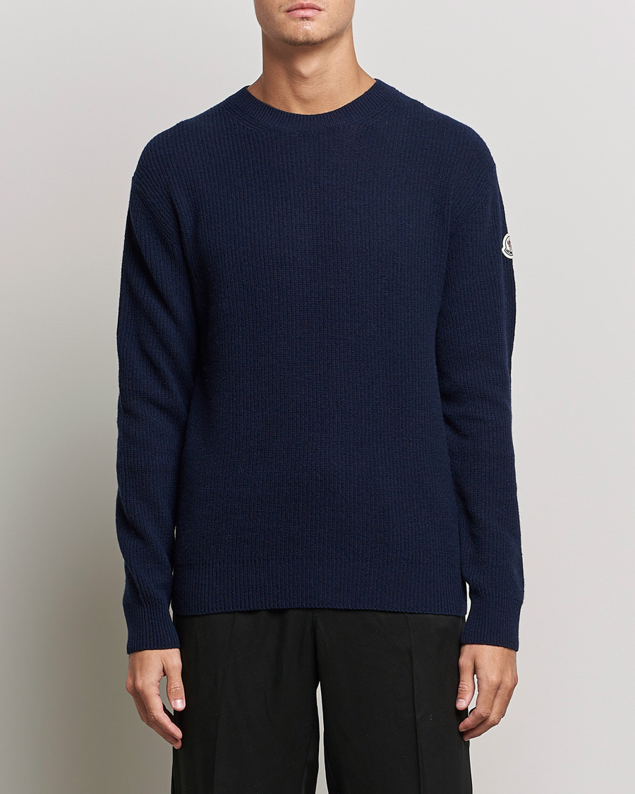 Heren | Truien | Moncler | Cashmere Crew Neck Sweater Navy