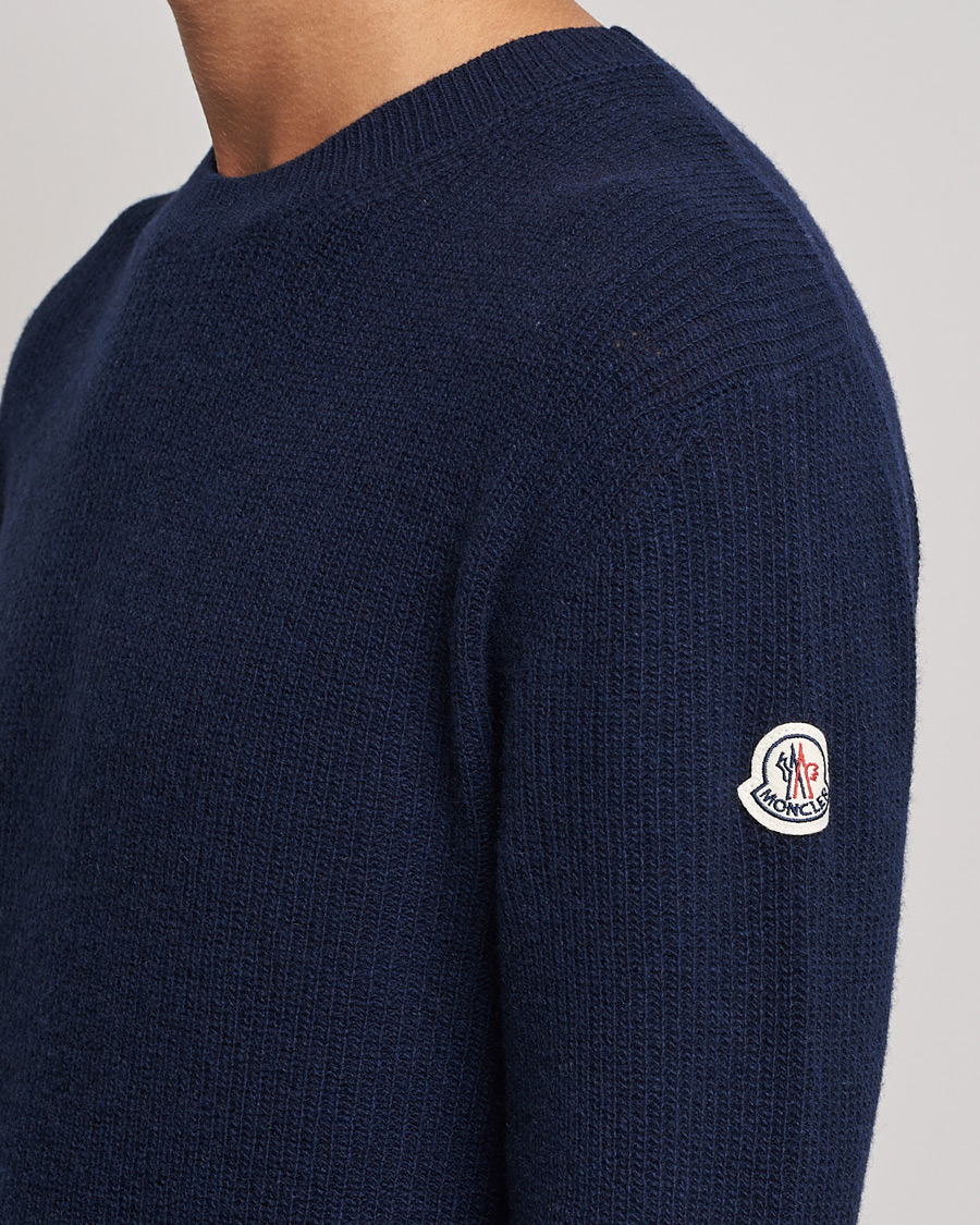 Heren | Truien | Moncler | Cashmere Crew Neck Sweater Navy