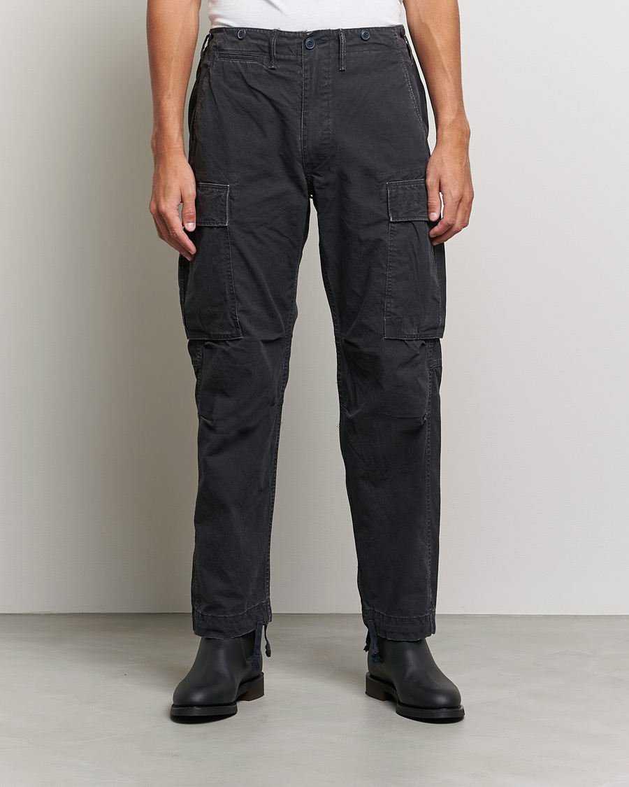 Heren | Broeken | RRL | Surplus Cargo Pants Black