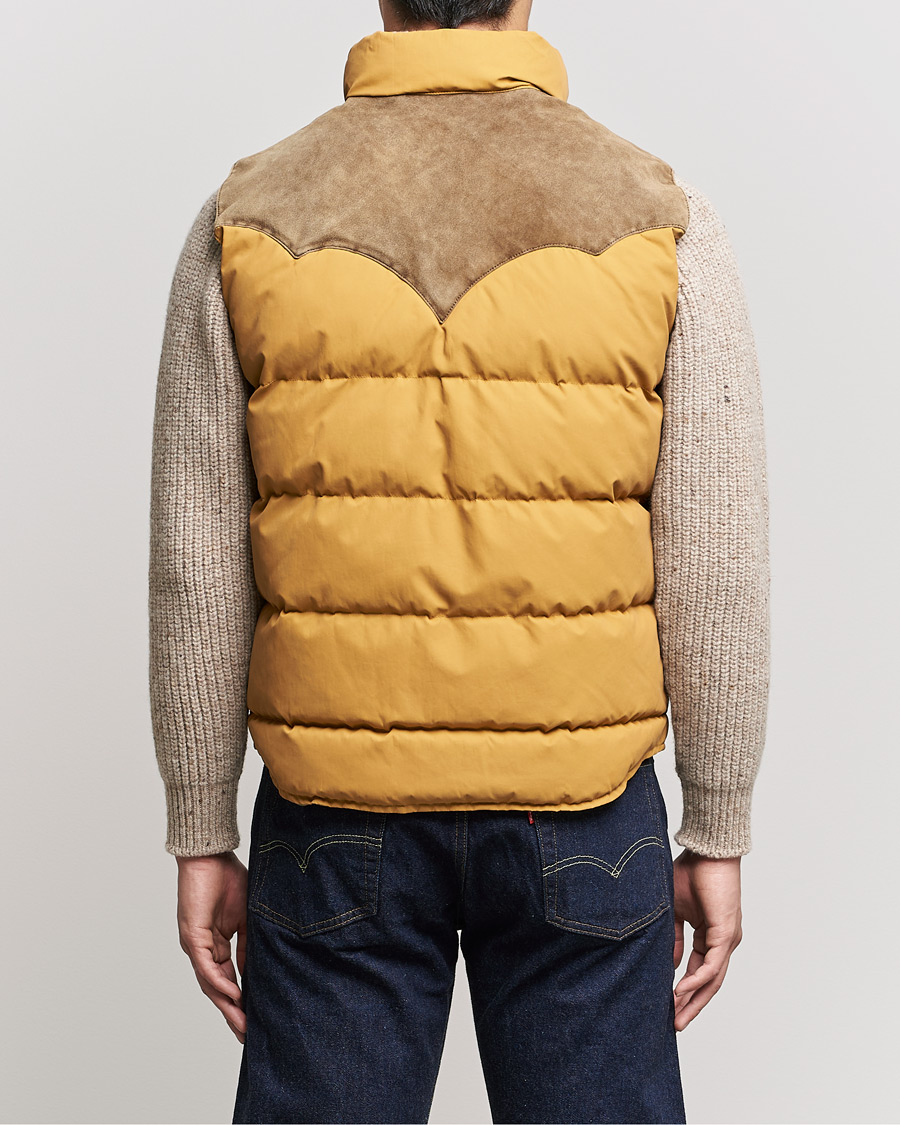 Heren | Jassen | RRL | Milburn Quilted Vest Mountain Yellow
