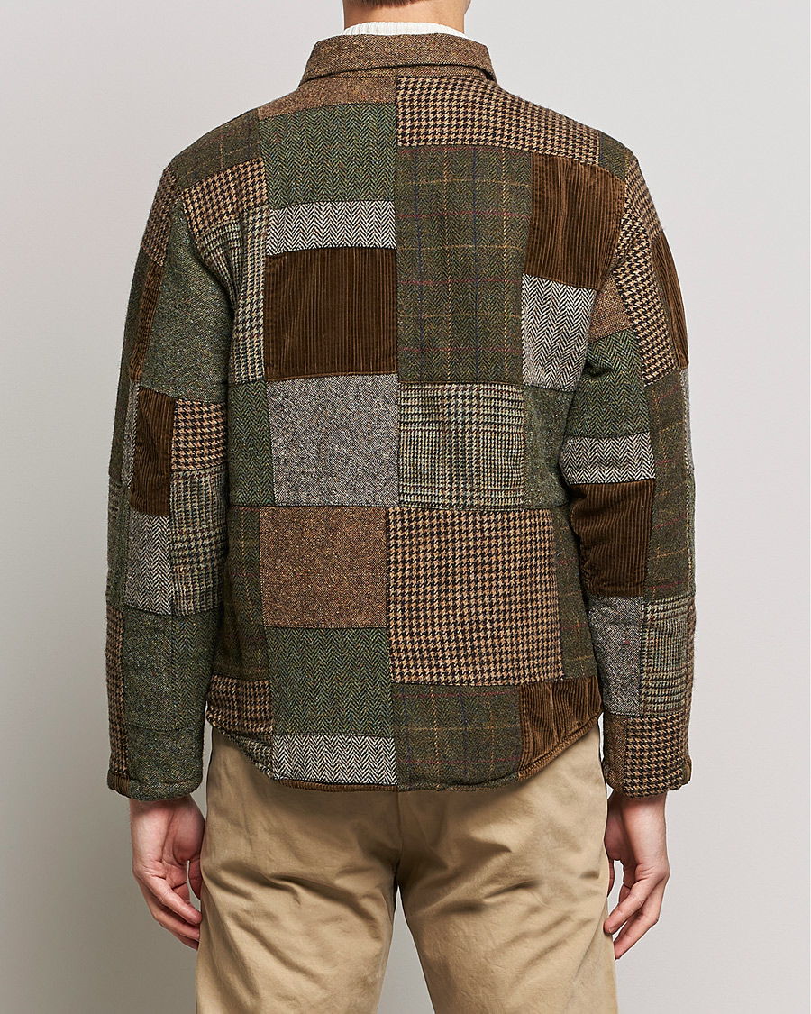 Heren | Overhemden | RRL | Townsend Patchwork Overshirt Tan