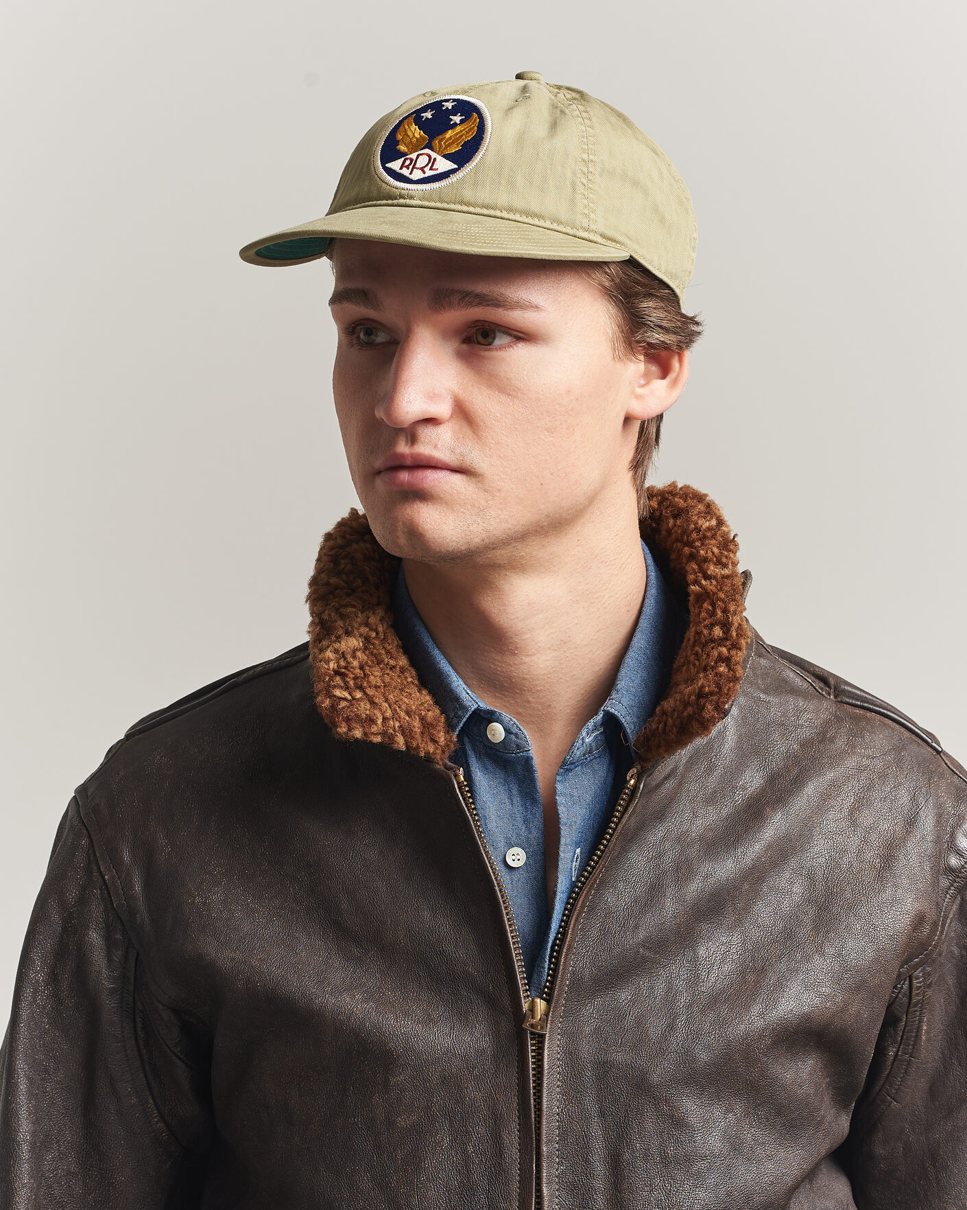 Heren | Hoeden en petten | RRL | Garment Dyed Ball Cap Beige
