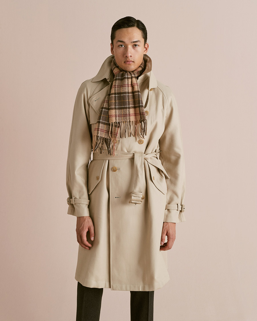 Heren | Jassen | Ralph Lauren Purple Label | Classic Trench Coat Khaki Stone