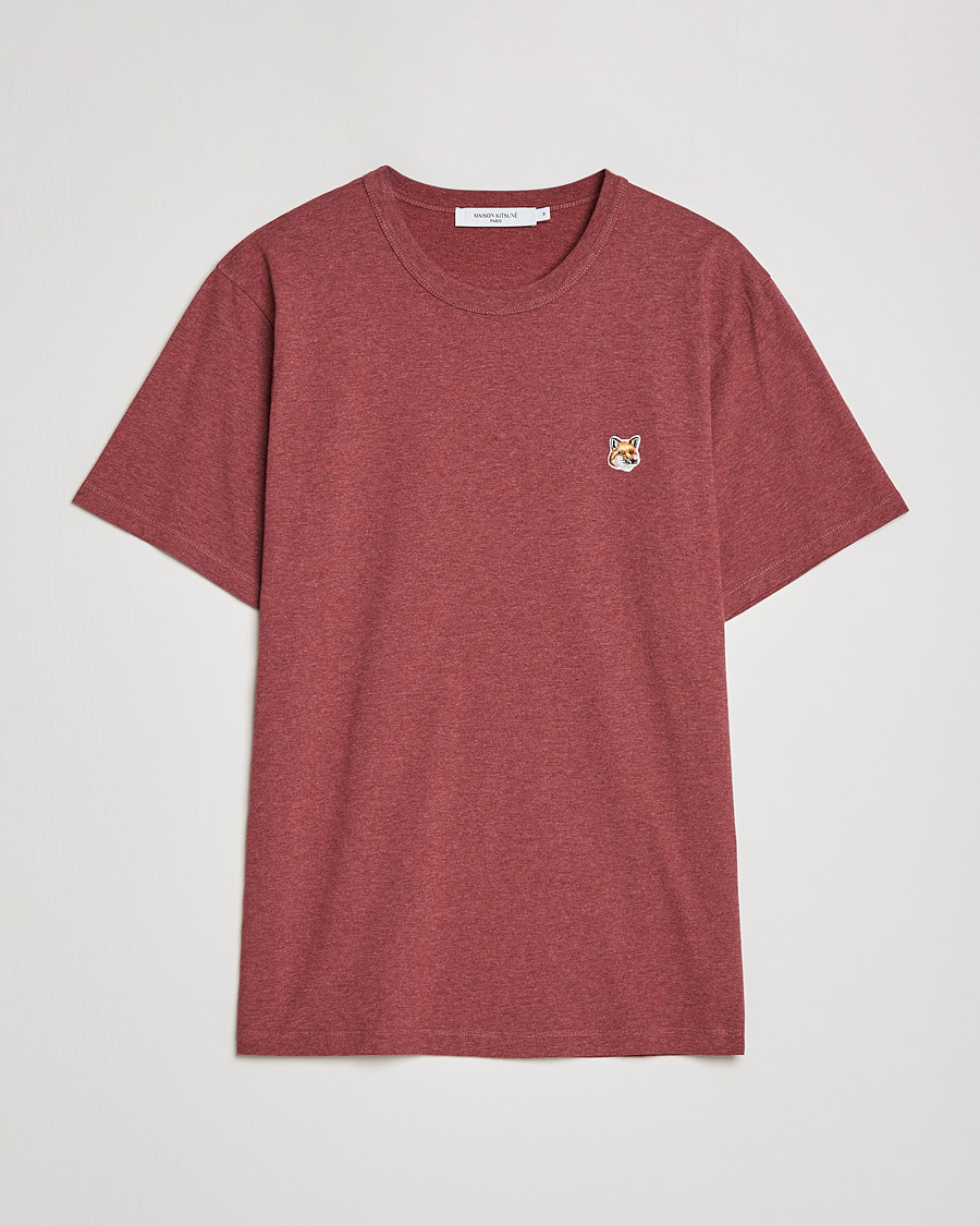 Heren | T-shirts | Maison Kitsuné | Fox Head Tee Wine