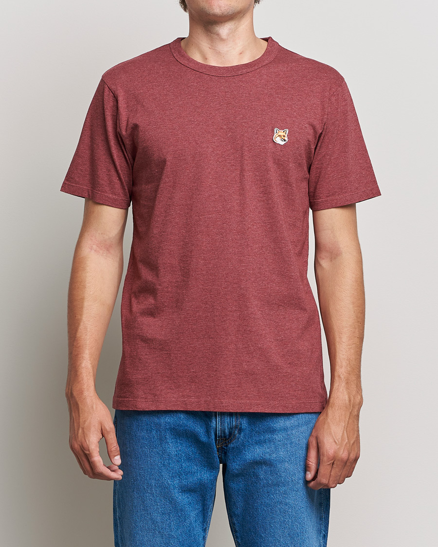 Heren | T-shirts | Maison Kitsuné | Fox Head Tee Wine