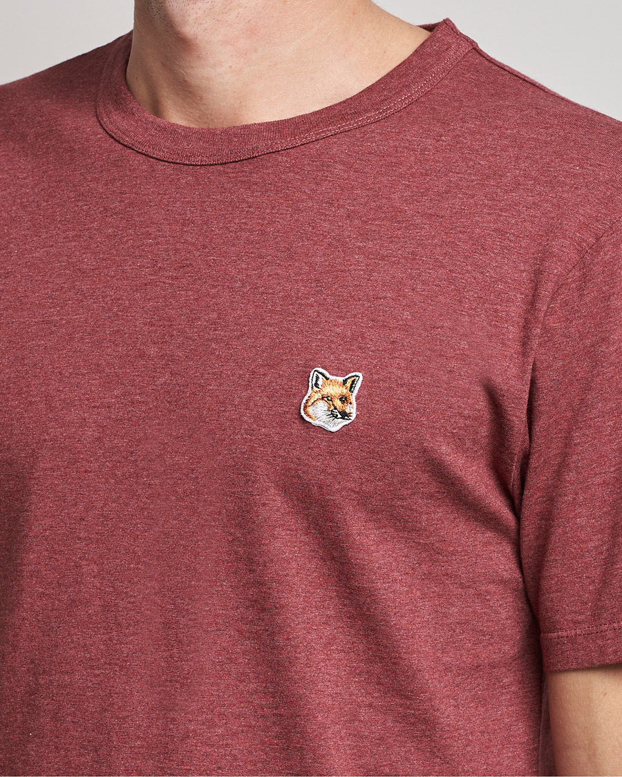 Heren | T-shirts | Maison Kitsuné | Fox Head Tee Wine