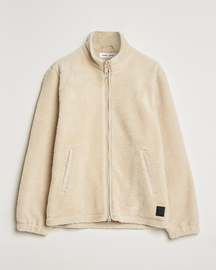 Heren | Truien | Samsøe Samsøe | Samsøe & Samsøe Rune Fleece Brown Rice