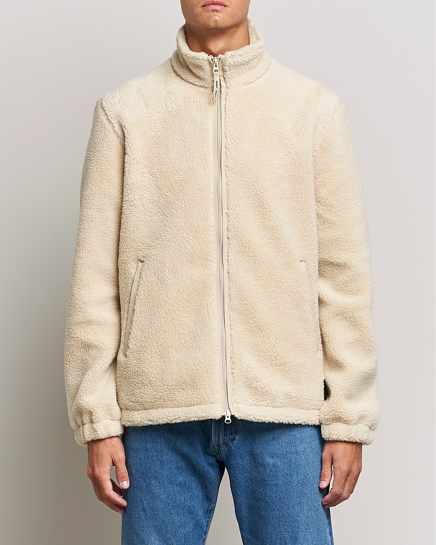 Heren | Truien | Samsøe Samsøe | Samsøe & Samsøe Rune Fleece Brown Rice