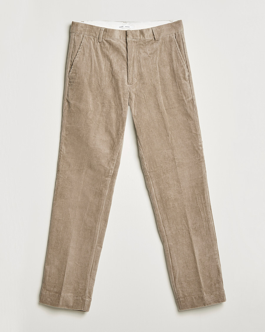Heren | Broeken | Samsøe Samsøe | Samsøe & Samsøe Felix Corduroy Trousers Winter Twig