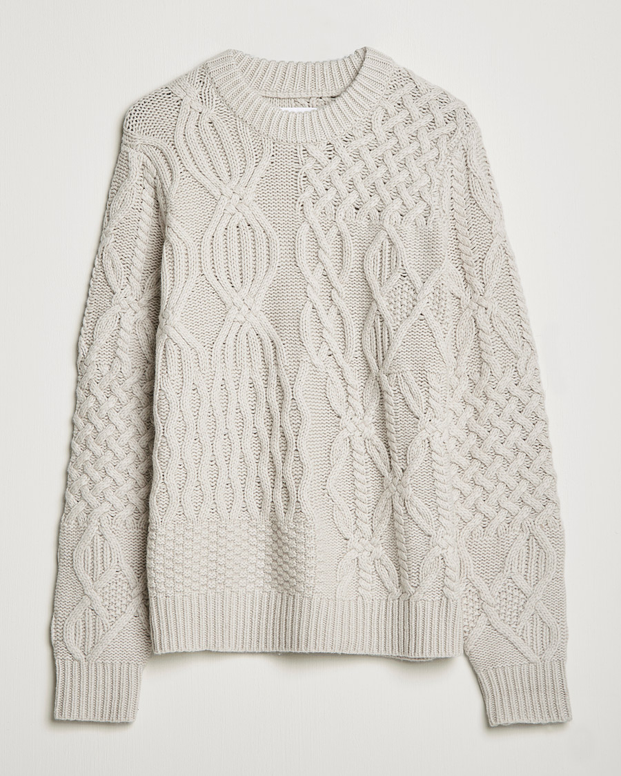 Heren | Truien | Samsøe Samsøe | Samsøe & Samsøe Harolds Crew Neck Oatmeal