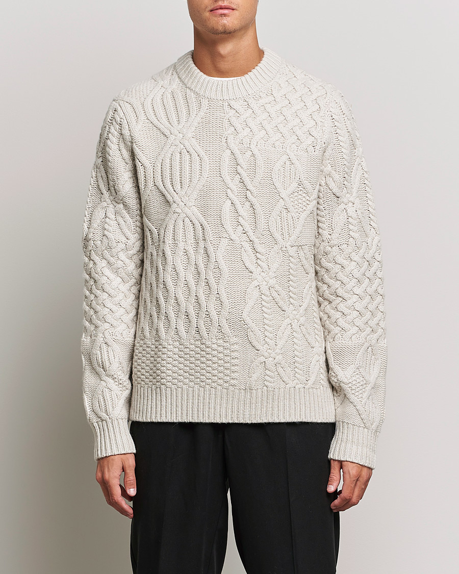 Heren | Truien | Samsøe Samsøe | Samsøe & Samsøe Harolds Crew Neck Oatmeal