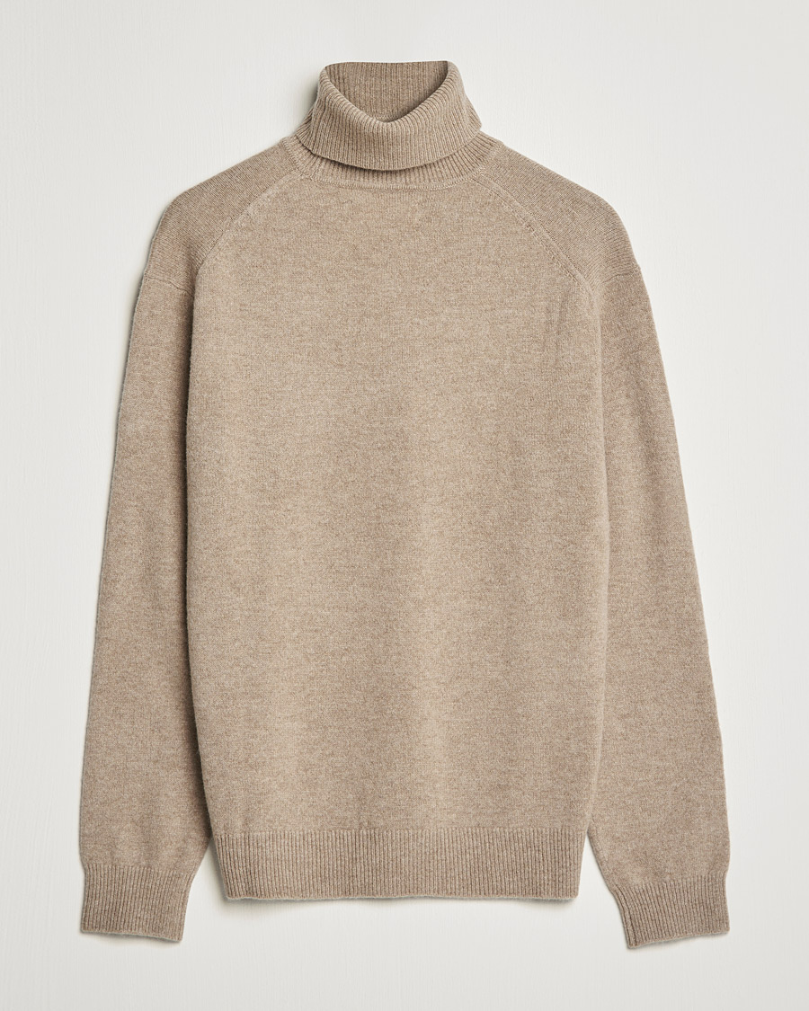 Heren | Truien | Samsøe Samsøe | Samsøe & Samsøe Viktor Wool Knitted Roll Neck Winter Twig