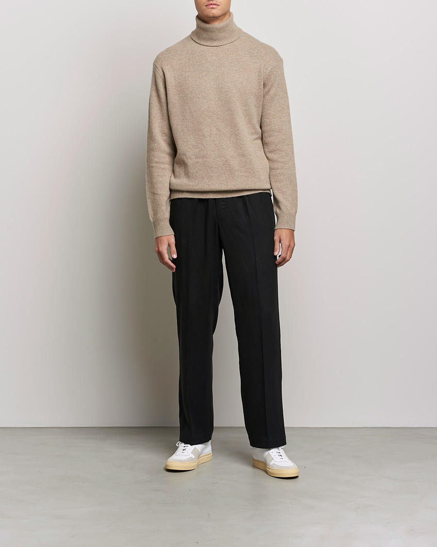 Heren | Truien | Samsøe Samsøe | Samsøe & Samsøe Viktor Wool Knitted Roll Neck Winter Twig