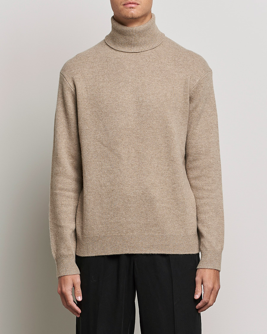 Heren | Truien | Samsøe Samsøe | Samsøe & Samsøe Viktor Wool Knitted Roll Neck Winter Twig