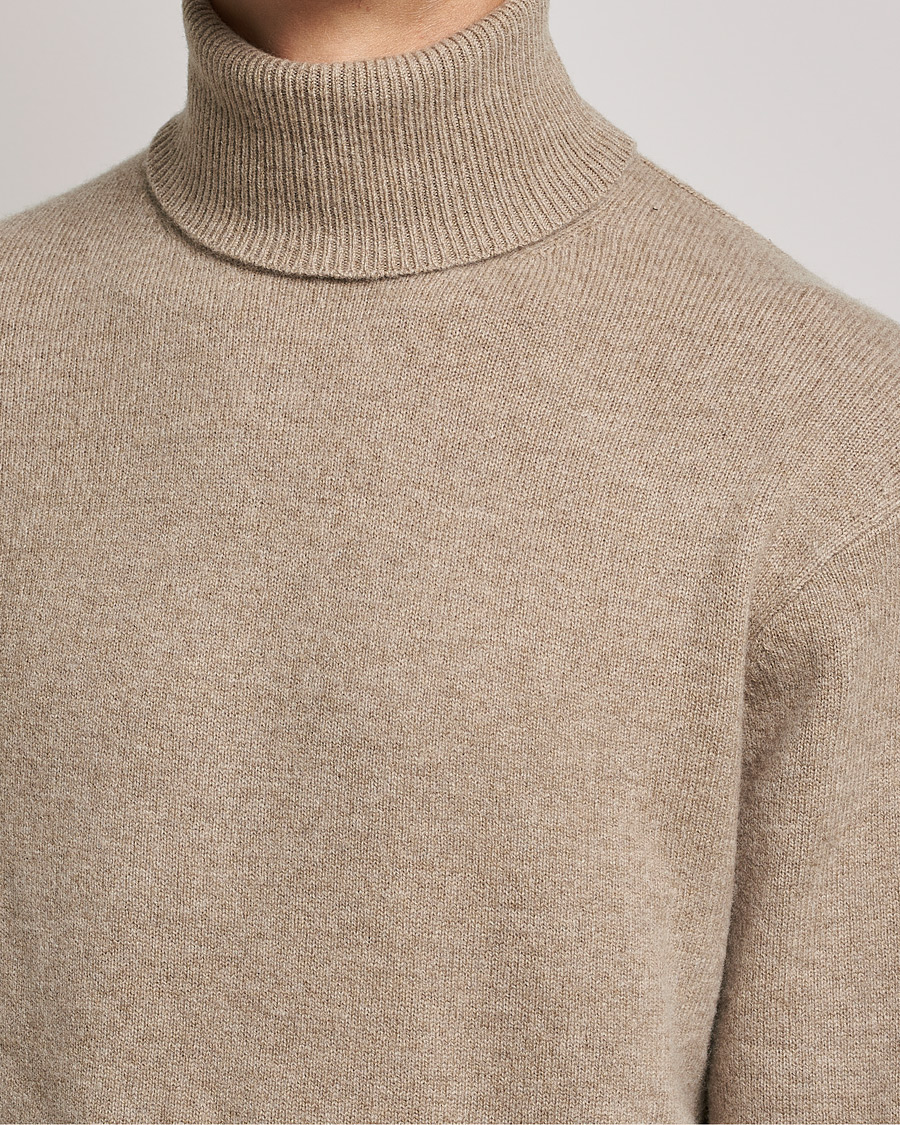 Heren | Truien | Samsøe Samsøe | Samsøe & Samsøe Viktor Wool Knitted Roll Neck Winter Twig
