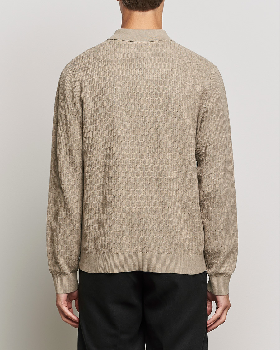 Heren | Truien | Samsøe Samsøe | Samsøe & Samsøe Joey Knitted Polo Winter Twig