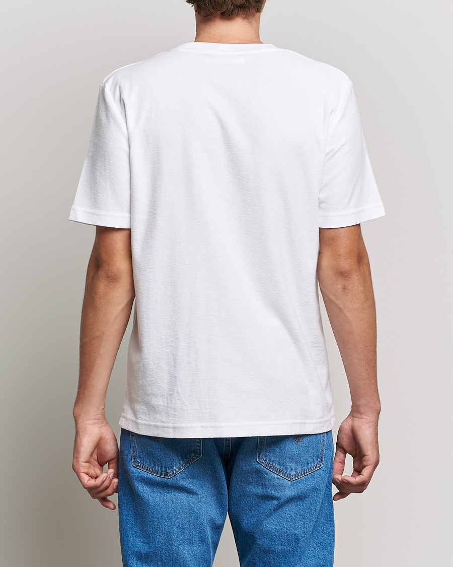 Heren | T-shirts | Samsøe Samsøe | Samsøe & Samsøe Odin Terry Organic Cotton T-Shirt White