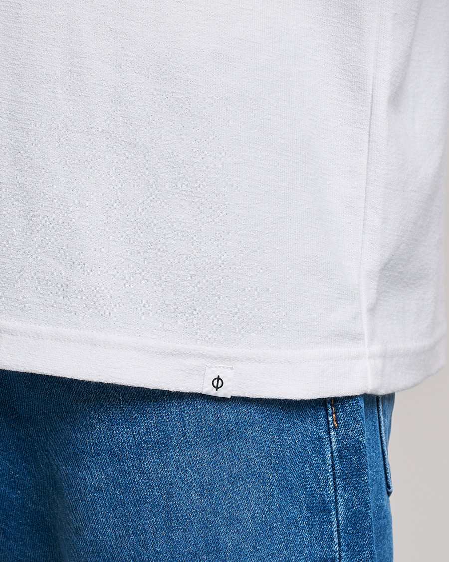 Heren | T-shirts | Samsøe Samsøe | Samsøe & Samsøe Odin Terry Organic Cotton T-Shirt White