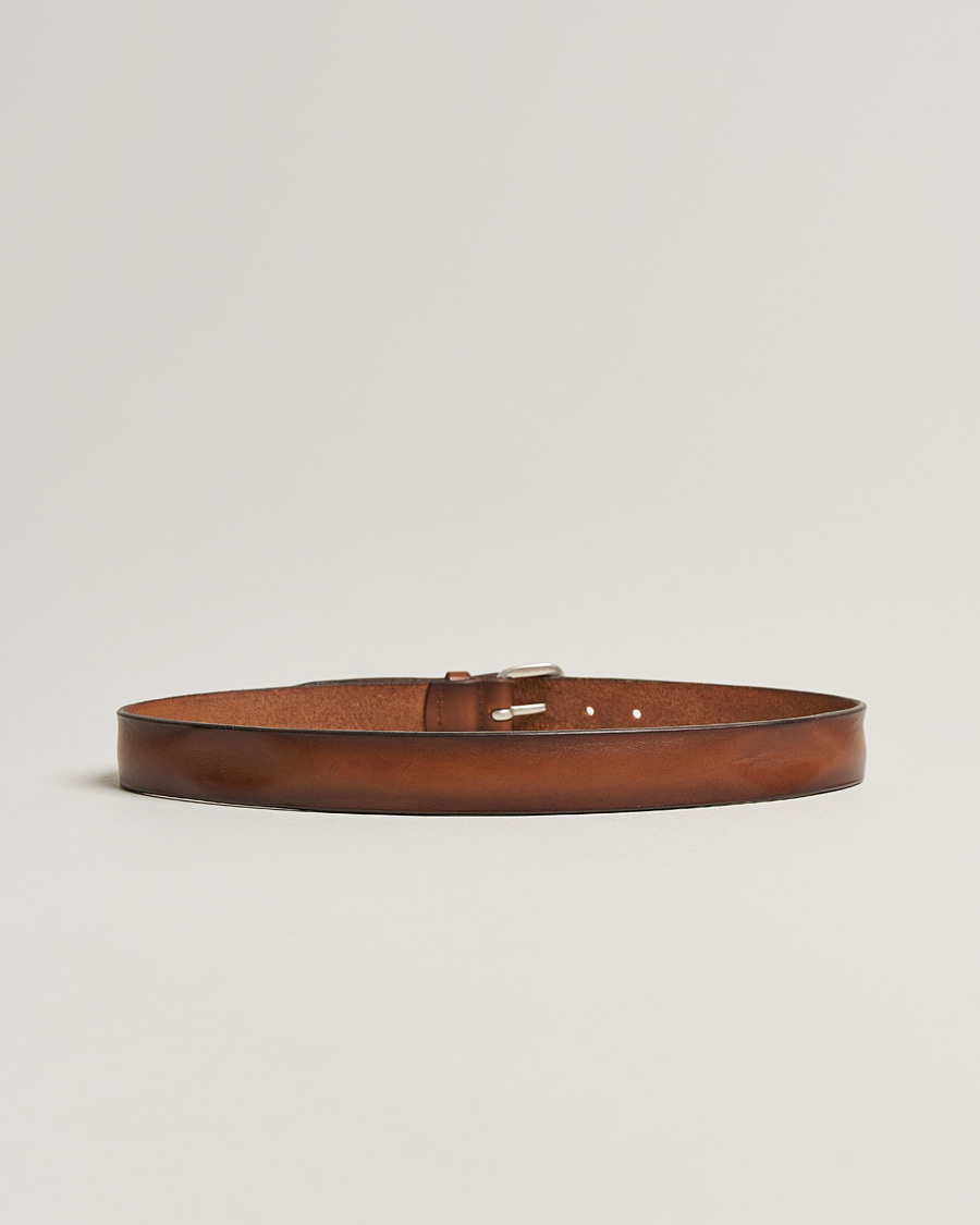 Heren |  | Orciani | Vachetta Belt 3,5 cm Cognac