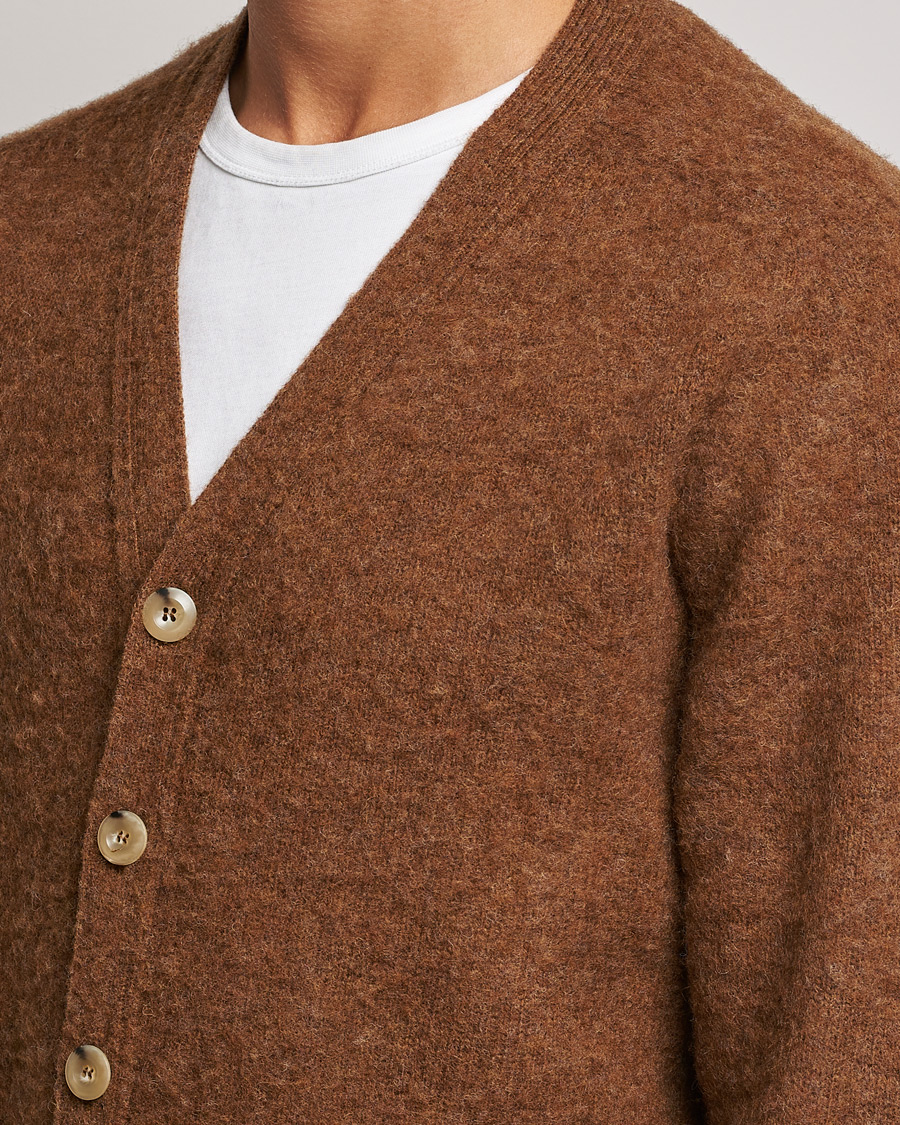 Heren | Truien | Howlin' | Brushed Wool Cardigan Nuts