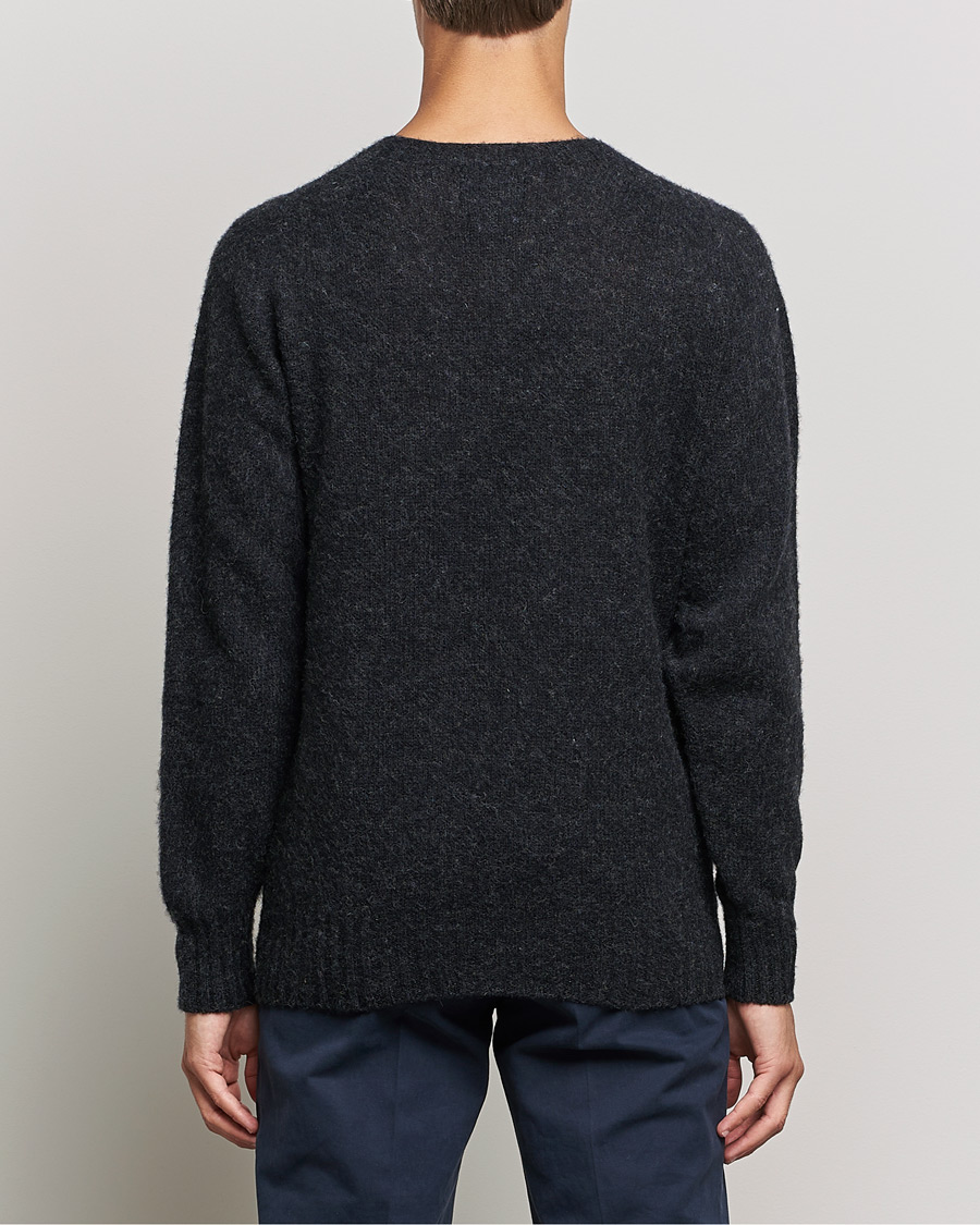 Heren | Truien | Howlin' | Brushed Wool Sweater Charcoal