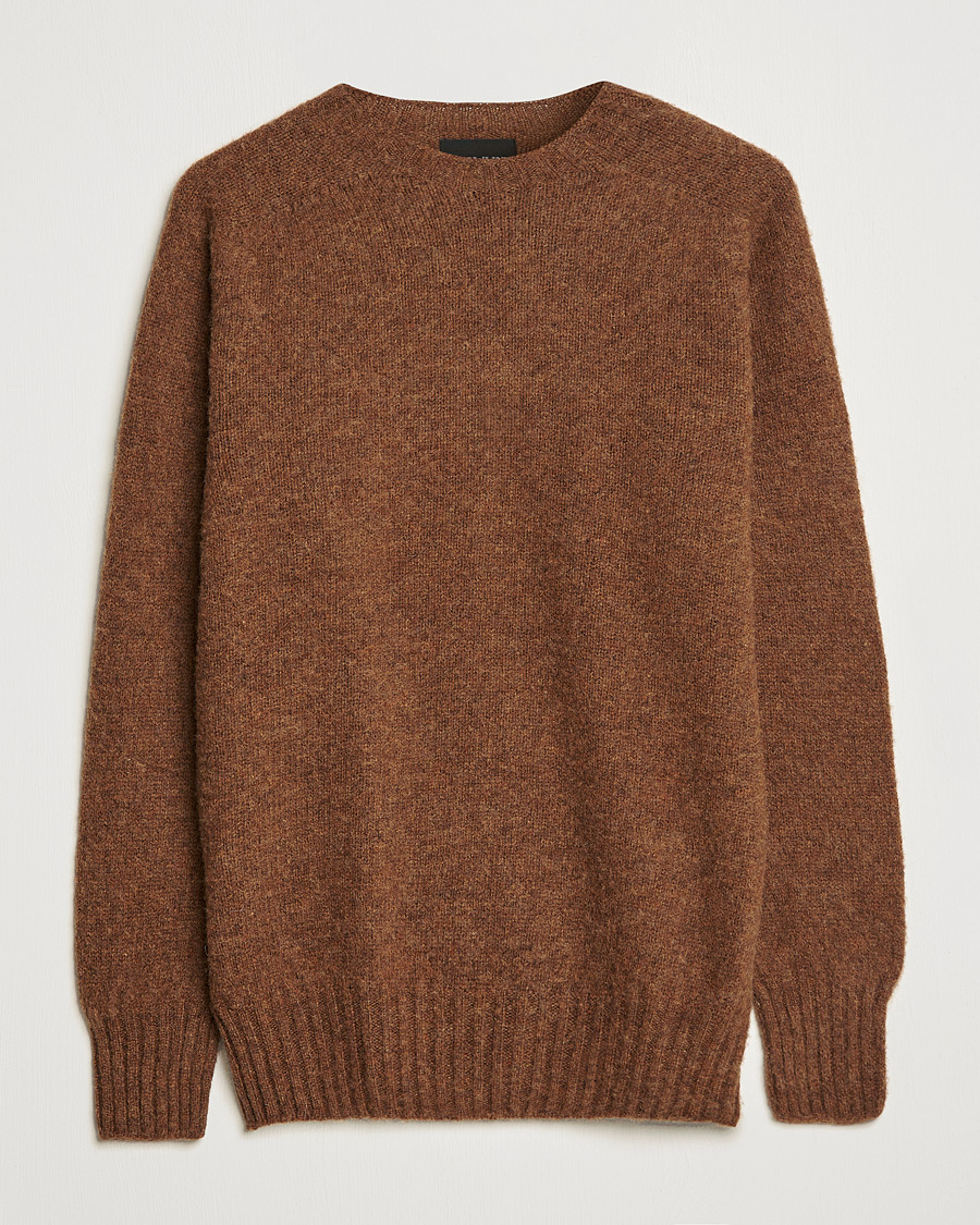 Heren | Truien | Howlin' | Brushed Wool Sweater Nuts