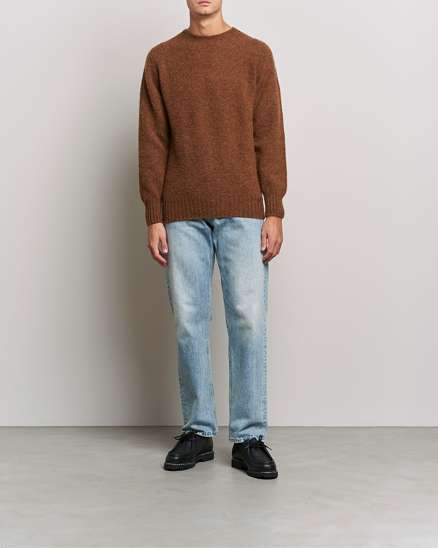 Heren | Truien | Howlin' | Brushed Wool Sweater Nuts