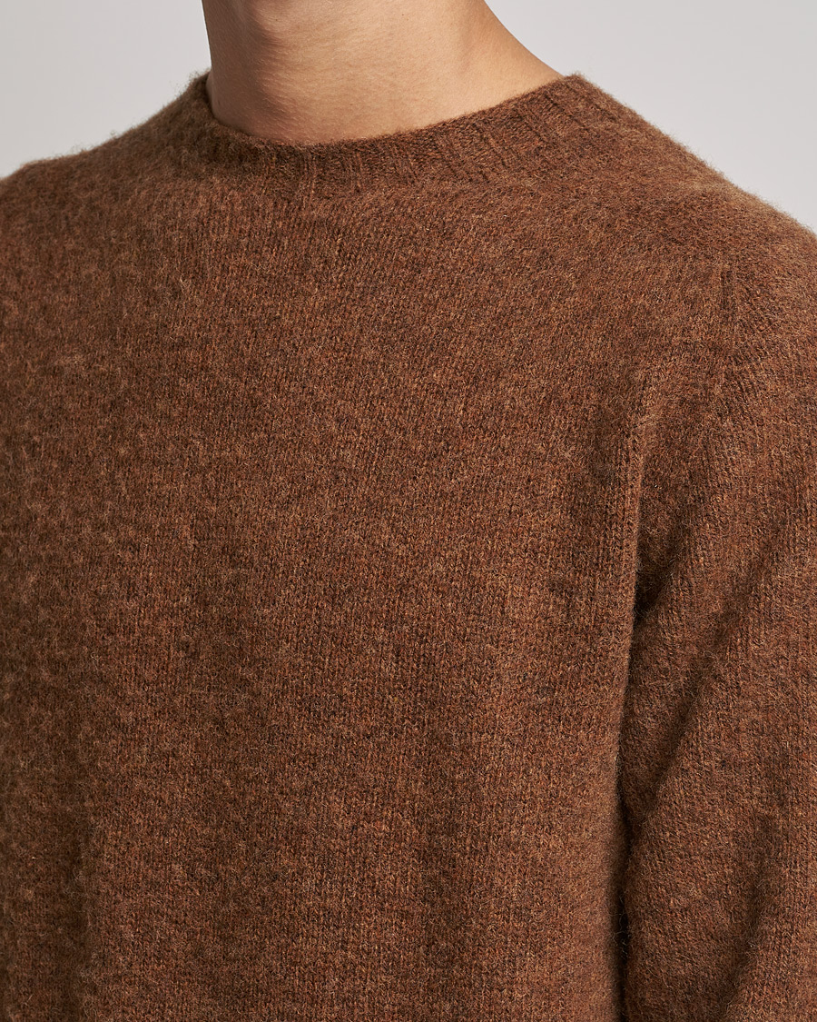 Heren | Truien | Howlin' | Brushed Wool Sweater Nuts