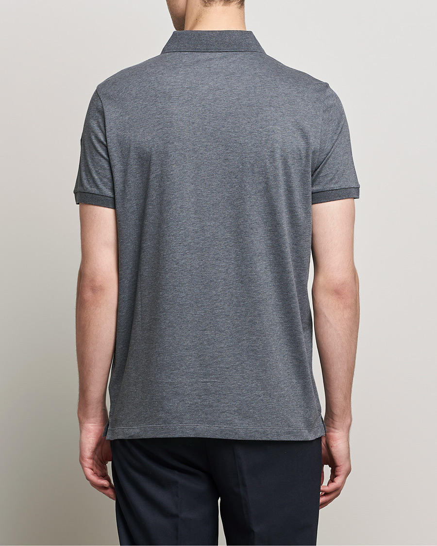 Heren | Polo's | Moncler | Tricolore Rib Polo Black