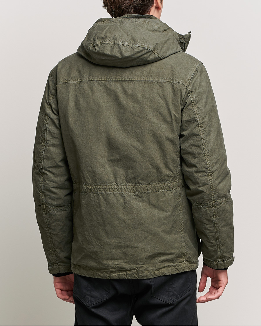 Heren | Jassen | C.P. Company | Ba-Tic Wax Resistance Two in One Jacket Dark Green