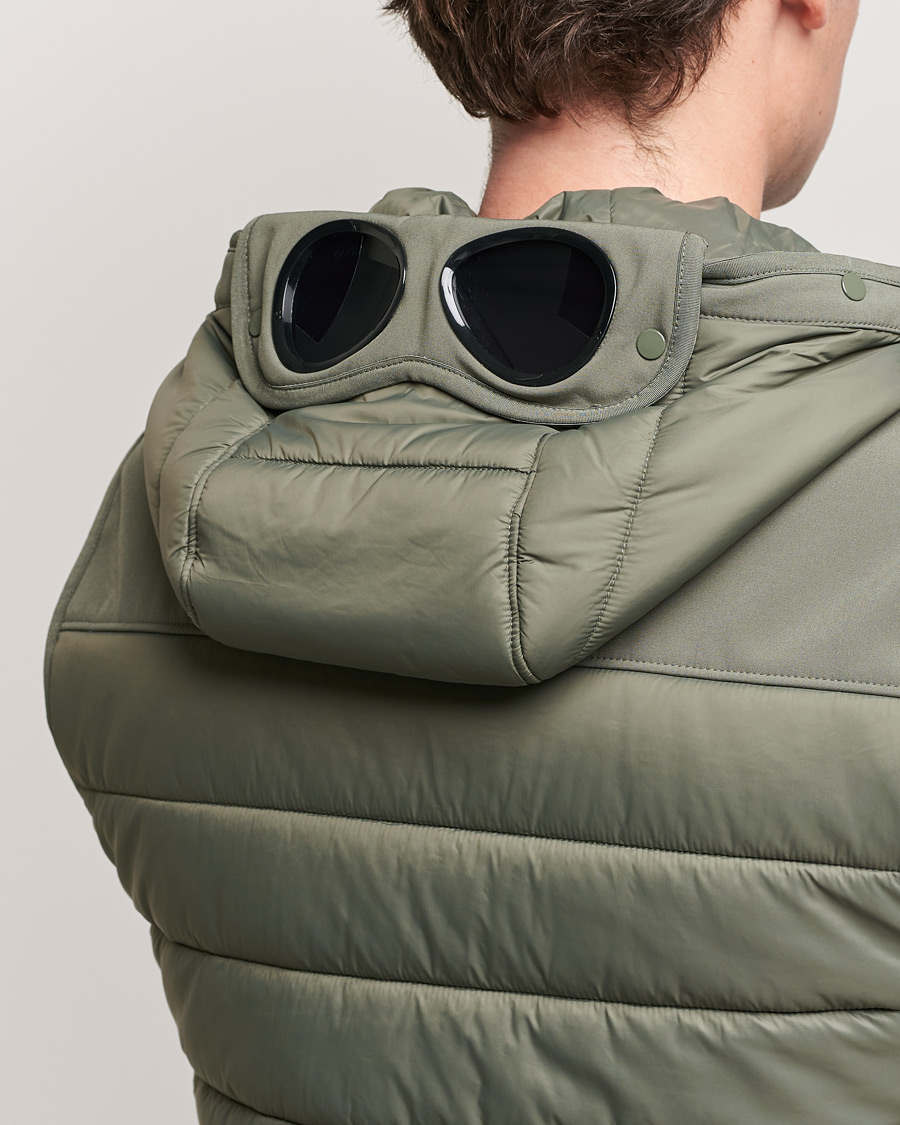Heren | Jassen | C.P. Company | CP Shell - R Mixed Goggle Vest Green