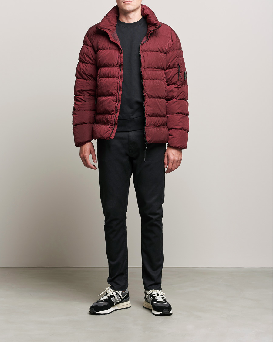 Heren | Jassen | C.P. Company | Eco-Chrome R Lightweight Down Jacket Wine