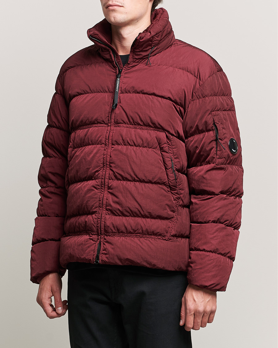 Heren | Jassen | C.P. Company | Eco-Chrome R Lightweight Down Jacket Wine