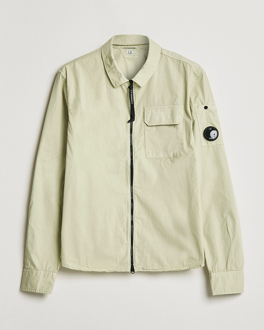 Heren | Overhemden | C.P. Company | Garment Dyed Gabardine Overshirt Khaki