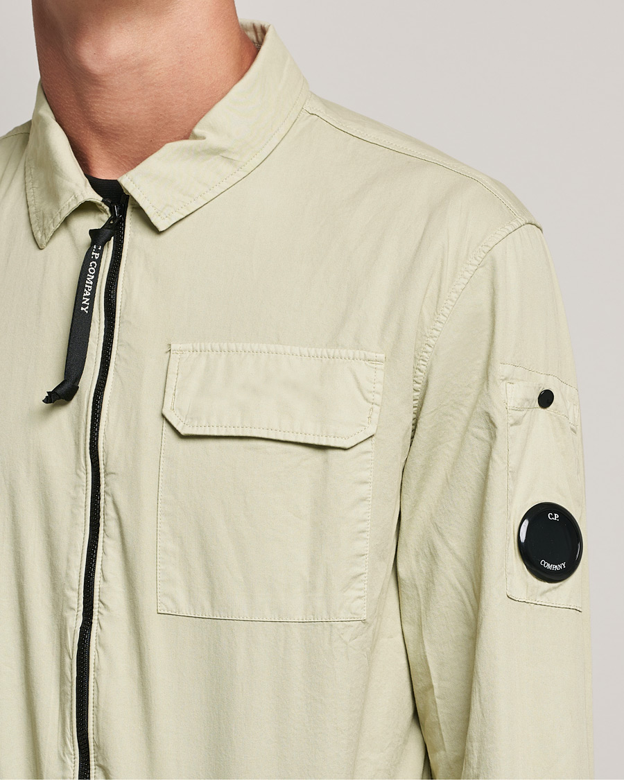 Heren | Overhemden | C.P. Company | Garment Dyed Gabardine Overshirt Khaki
